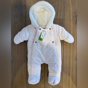 Jacadi Pale Pink Snowsuit NWT 3M